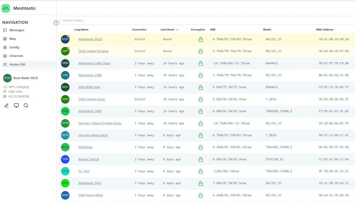 Meshtastic Web Client