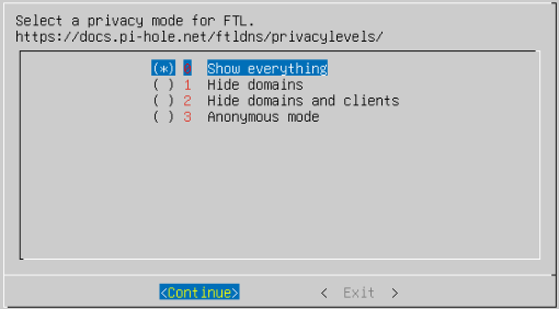 privacy mode