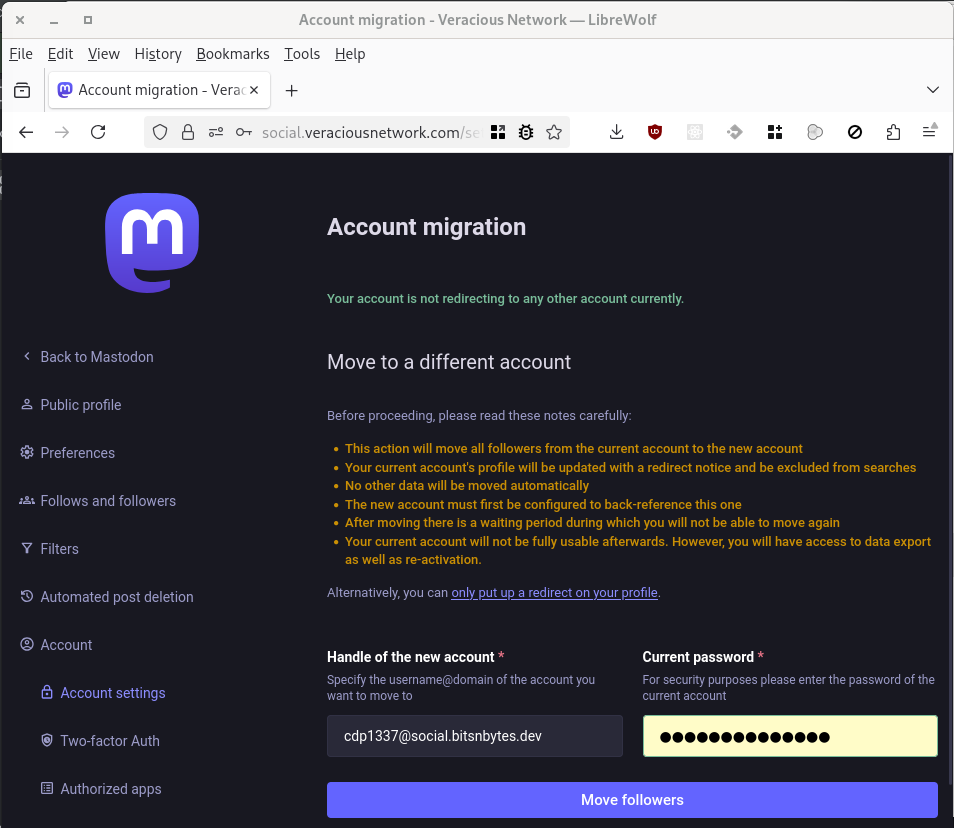 Mastodon Inform Followers