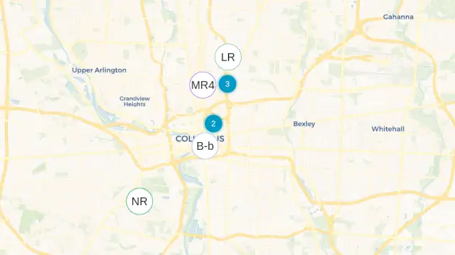 MeshCore Nodes Map