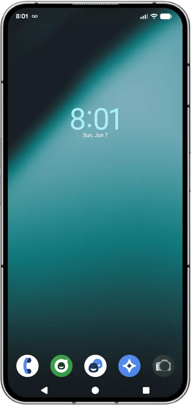LineageOS Home Screen