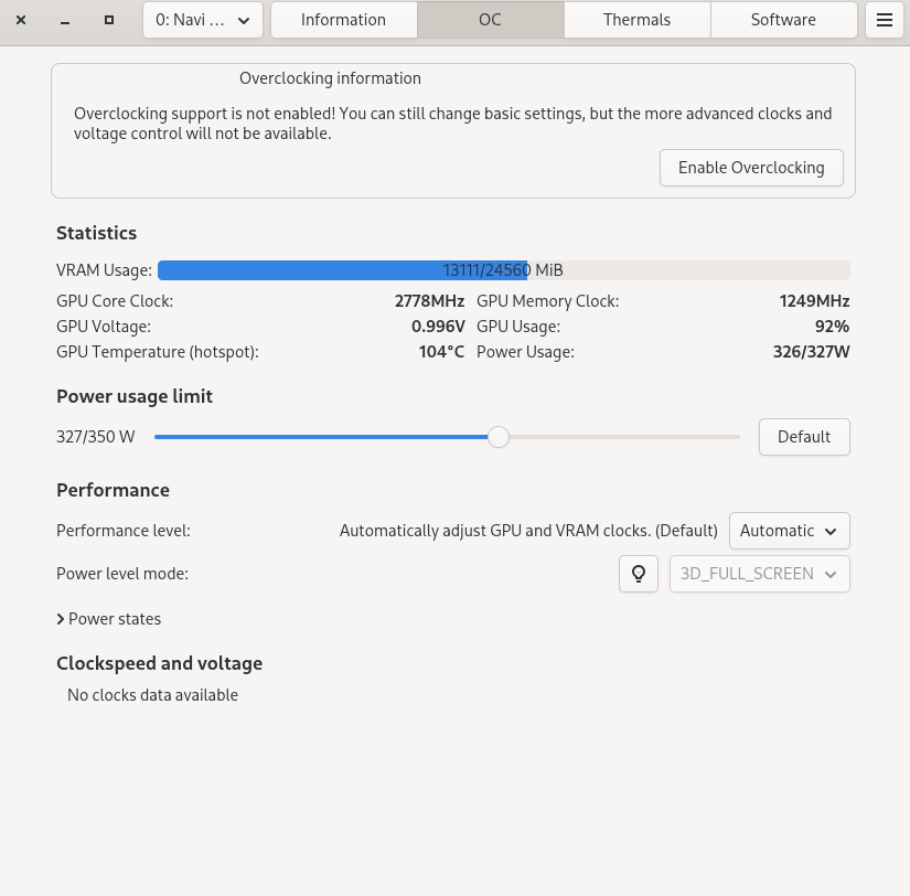LACT - Linux GPU Configuration and Monitoring Tool